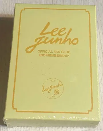 Lee Junho 공식 팬클럽 2기 멤버십 이준호