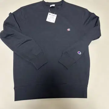 Champion 블랙 블랙 맨투맨 트레이닝복 L 사이즈