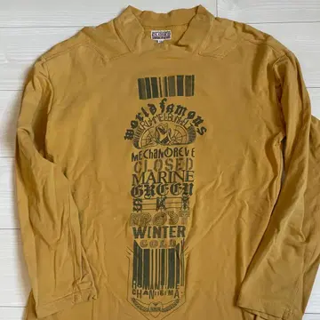 80s CLOSED 프린트 맨투맨 마리떼 프랑소와 저버