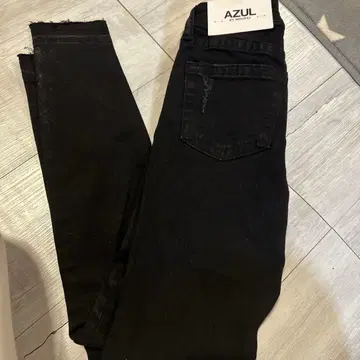 AZUL 블랙 스키니 데님 30W