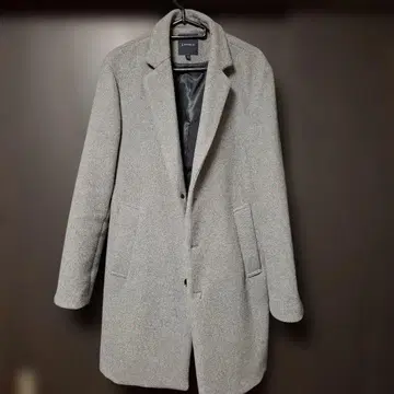 RAGEBLUE 그레이 체스터 코트 M