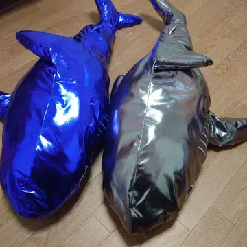메탈릭 샤크 샤크 상어 봉제 인형 BIG 사이즈