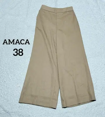 AMACA 아마카 세미 와이드 팬츠 38