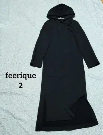 MOGA feerique 후드 부착 맨투맨 원피스 프리