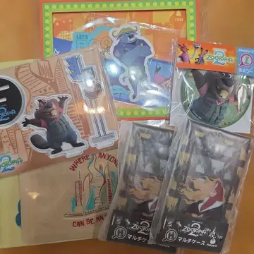 주토피아2 Happy 복권 니블스 캔 거울 멀티 케이스 등 모음