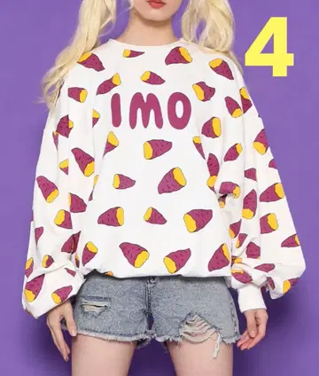 PUNYUS 올 패턴 맨투맨 IMO [ 12/25까지 ]