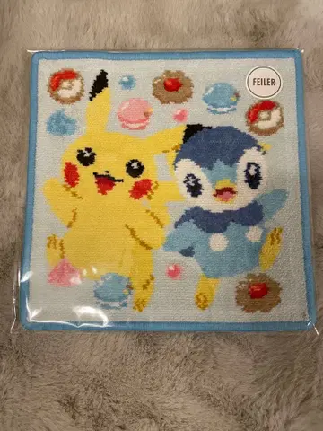 FEILER 손수건 (피카츄 & 팽도리)