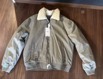 ZARA 그레이 점퍼 보아 옷깃