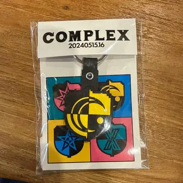 COMPLEX 엠블럼 러버 키링 20240515,16