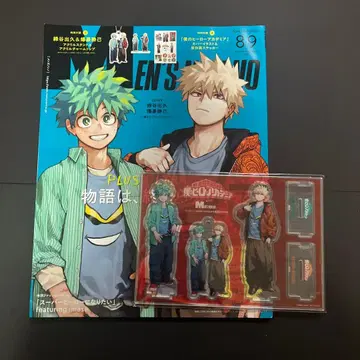 맨즈논노 2025년 8, 9월 합병호 증간 스티커 아크릴 스탠드 히로아카