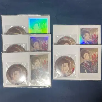 니지산지 카가미 하야토 2024 생일 굿즈 캔뱃지 폴라로이드 5종 세트