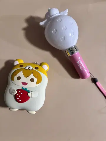 스트로베리 프린세스 응원봉 루토군 파우치 포함