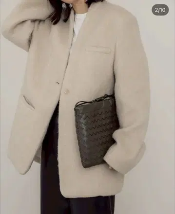 digne shaggy jacket coat