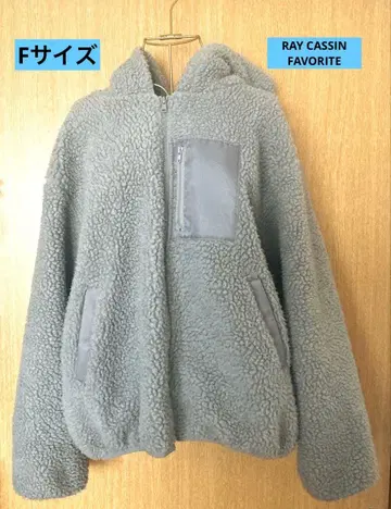 [ RAY CASSIN FAVORI ] 레이 카즌 보아 자켓 그레이
