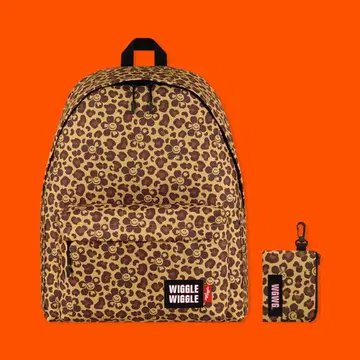 WIGGLE WIGGLE 레오파드 무늬 백팩