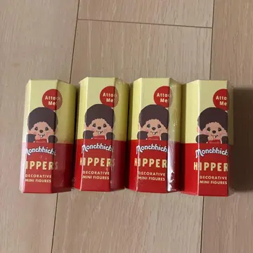 monchhichi hippers 몽치치 히퍼스 4개 세트