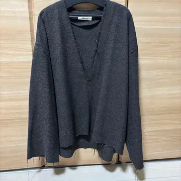 maletmet 깊은 V넥 울 라이크 풀오버