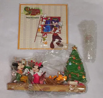 [ 미사용품 ] 도쿄 디즈니랜드 크리스마스 장식 사진 스탠드 2000