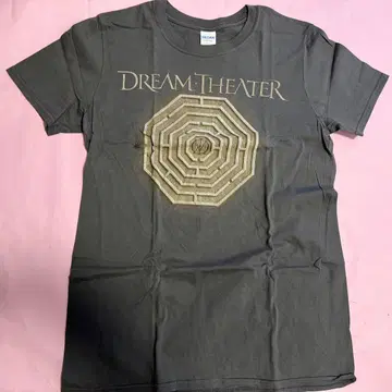 Dream Theater 미로 디자인 티셔츠 M 사이즈 그레이