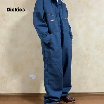 00s 디키즈 워크 커버올 네이비