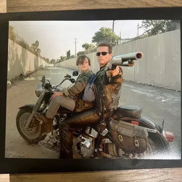 터미네이터 2 코믹콘 복권 셀럽 사진