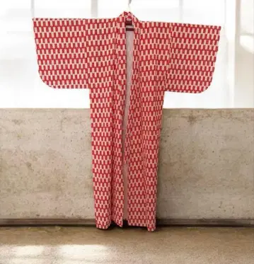 야가스리 기모노 울 기모노