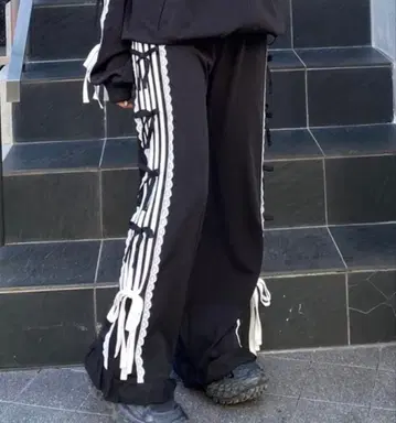 Candy Stripper RIBBON JERSEY 팬츠 완판 저지