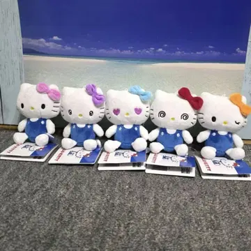 헬로키티 마스코트 여러 표정 ver. 전종 세트