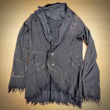 [새상품급] 14th Addiction 가운 자켓 프린지 2(M) 블랙