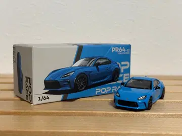 POPRACE 1/64 TOYOTA GR86 blue