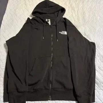 THE NORTH FACE 블랙 후드티