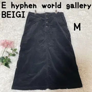 하이픈월드 갤러리 타이트 스커트 무릎 기장 [ M ] 블랙 캐주얼