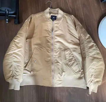 H&M 베이지 봄버 자켓 M 사이즈