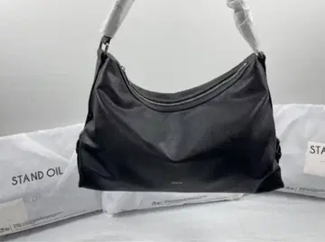 STANDOIL MUSHY BAG 매쉬백 토트백 블랙