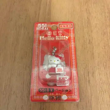 지역 한정 키티 스트랩 지퍼 마스코트 오사카 한정 551 호라이 버전