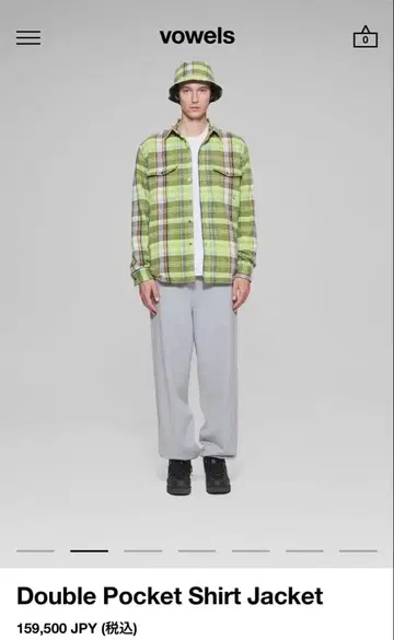 vowels 바울즈 Shirt Jacket 셔츠 자켓 체크