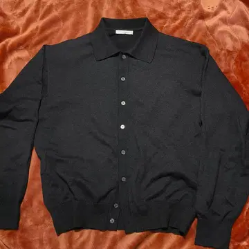 WYM T/C BASIC KNIT SHIRT CARDIGAN