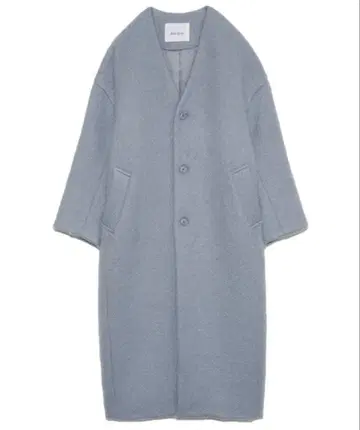 Mila Owen 샤기 코트 블루