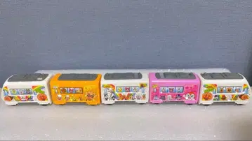 호빵맨 기차 5대 세트