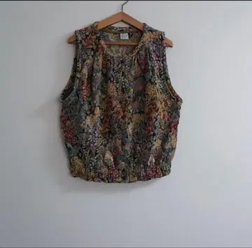 kiaris vintage roku 로쿠 고블린 꽃무늬 베스트