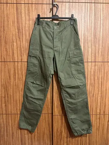 카고 팬츠 올리브 그린