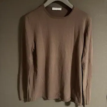 Cruciani 브라운 긴팔 니트