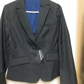 스트라이프 테일러드 자켓 L