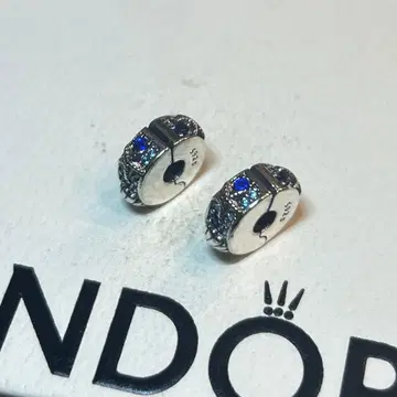 PANDORA tropical star clip charm