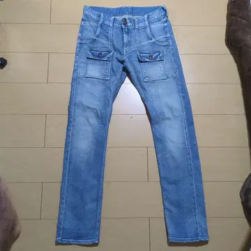 TMT 16SS 슬림 부시 데님 빈티지 스트레치 L