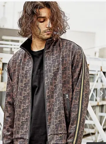 RattleTrap [ JUST PLAY ] 프린트 스트레치 트랙 자켓