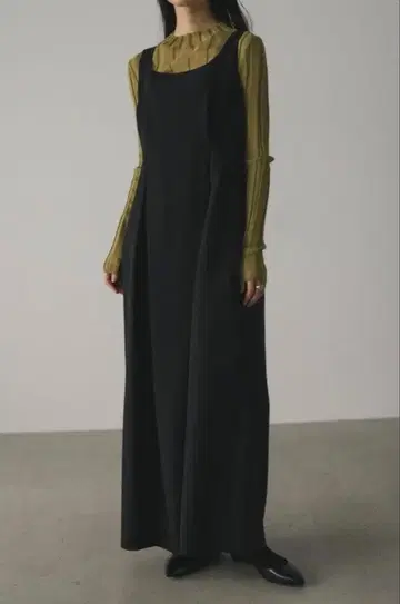 STYLEMIXER 스퀘어넥 코쿤 원피스