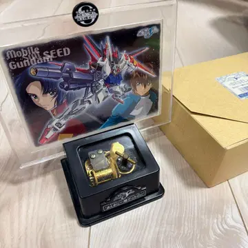 건담 SEED 오르골 사진 액자