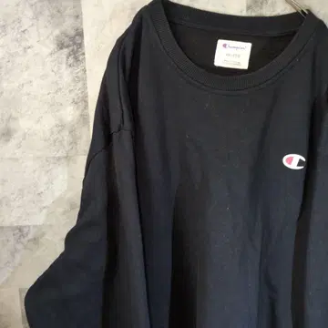 챔피온 맨투맨 트레이닝복 블랙 빅 오버 사이즈 2XL A34,3