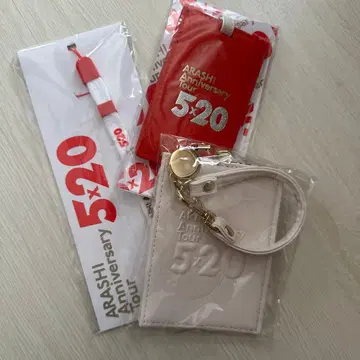 아라시 5 x 20 투어 굿즈 5점 세트